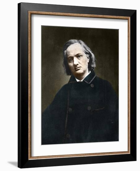 Charles Baudelaire (1821-1867), French Poet, 1865, by Carjat-Etienne Carjat-Framed Giclee Print