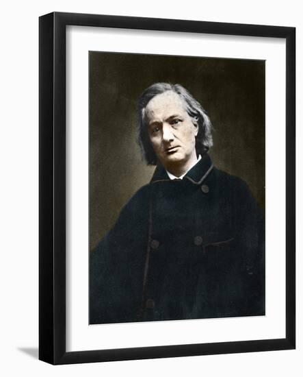 Charles Baudelaire (1821-1867), French Poet, 1865, by Carjat-Etienne Carjat-Framed Giclee Print