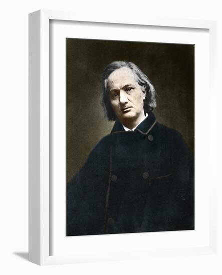 Charles Baudelaire (1821-1867), French Poet, 1865, by Carjat-Etienne Carjat-Framed Giclee Print