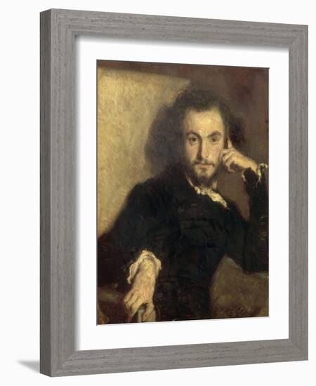 Charles Baudelaire (1821-1867)-Emile Deroy-Framed Giclee Print