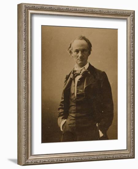 Charles Baudelaire (1821-186)-Félix Nadar-Framed Giclee Print