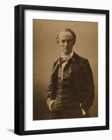 Charles Baudelaire (1821-186)-Félix Nadar-Framed Giclee Print