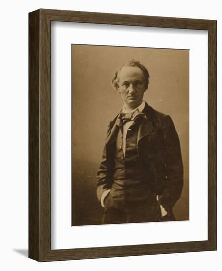 Charles Baudelaire (1821-186)-Félix Nadar-Framed Giclee Print