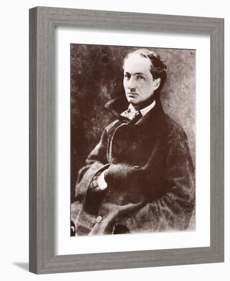 Charles Baudelaire, 1855-Nadar-Framed Giclee Print