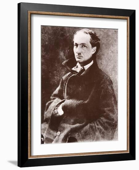 Charles Baudelaire, 1855-Nadar-Framed Giclee Print