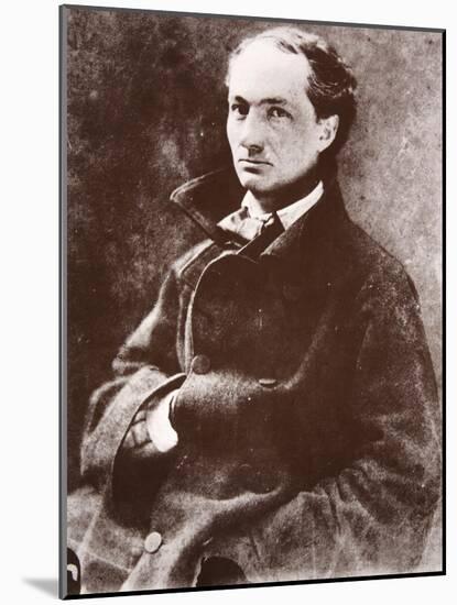 Charles Baudelaire, 1855-Nadar-Mounted Giclee Print