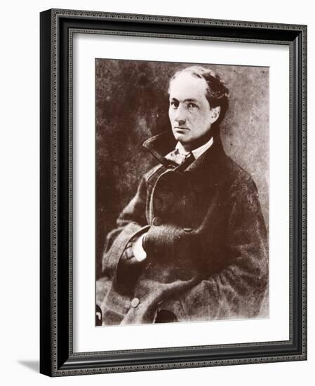 Charles Baudelaire, 1855-Nadar-Framed Giclee Print