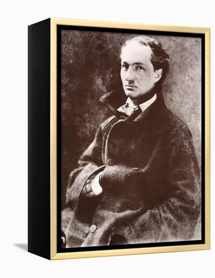 Charles Baudelaire, 1855-Nadar-Framed Premier Image Canvas