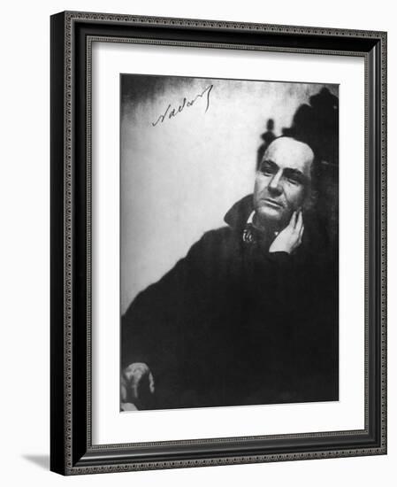 Charles Baudelaire, French Poet-null-Framed Photographic Print