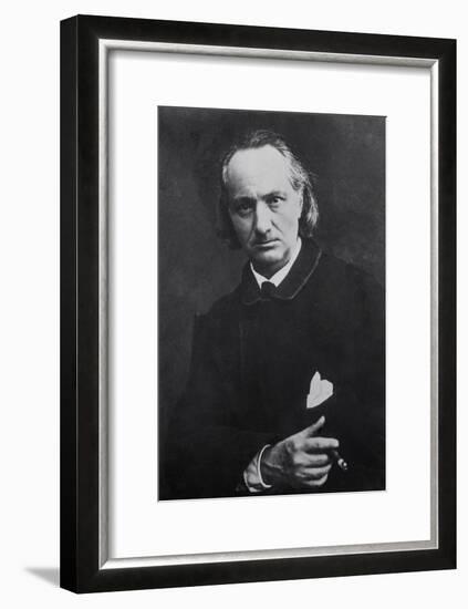Charles Baudelaire with a Cigar, 1864-Charles Neyt-Framed Giclee Print