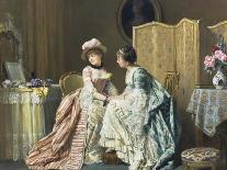 The Seamstress-Charles Baugniet-Framed Giclee Print