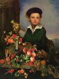 Boy with Still Life, C.1855-Charles Baum-Giclee Print