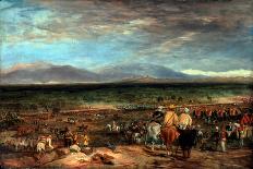 Battle of Chillianwala on the 13th of January, 1849-Charles Becher Young-Framed Giclee Print