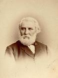 Ivan Turgenev, Russian Author, Late 19th Century-Charles Bergamasco-Framed Giclee Print