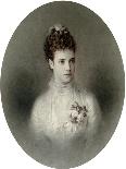 Portrait of Empress Maria Fyodorovna of Russia, 1890S-Charles Bergamasco-Giclee Print