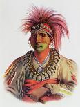Wapella or the Prince Chief of the Foxes, 1837, Illustration from 'The Indian Tribes of North…-Charles Bird King-Giclee Print