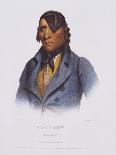 Hoo-Wan-Ne-Ka, Illustration from 'The Indian Tribes of North America'-Charles Bird King-Giclee Print