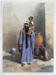 A Mahazi and a Soualeh Bedouin, 1848-Charles Bour-Framed Giclee Print