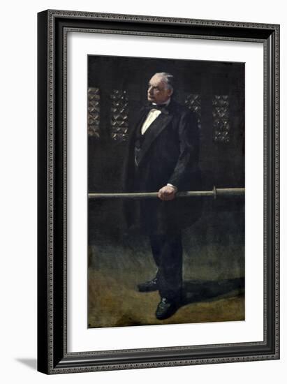 Charles Bradlaugh at the Bar at the House of Commons, C.1892-93-Walter Richard Sickert-Framed Giclee Print