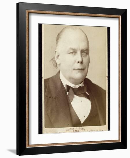 Charles Bradlaugh, Statesman and Reformer-null-Framed Photographic Print