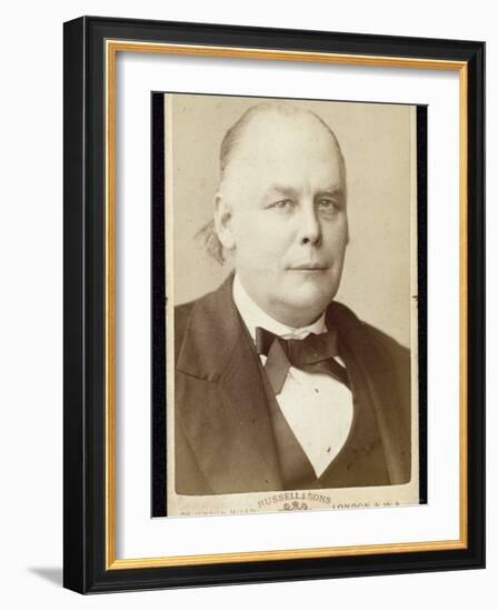 Charles Bradlaugh, Statesman and Reformer-null-Framed Photographic Print