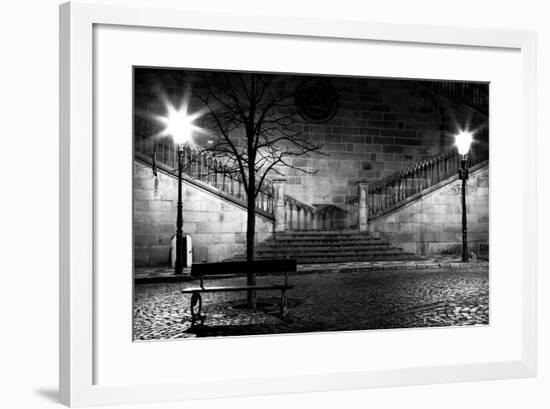 Charles Bridge From The Side Of Mala Strana, Prague-Nataliya Hora-Framed Art Print