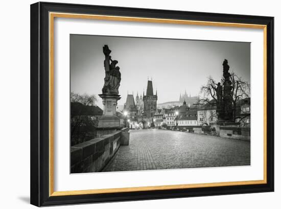 Charles Bridge, (Karluv Most), Prague, Czech Republic-Jon Arnold-Framed Photographic Print