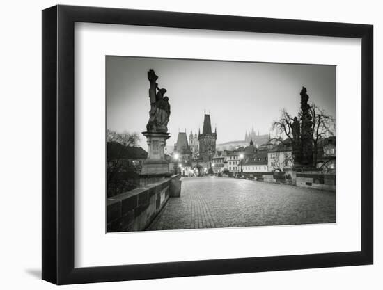 Charles Bridge, (Karluv Most), Prague, Czech Republic-Jon Arnold-Framed Photographic Print