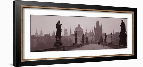 Charles Bridge Prague Czech Republic-null-Framed Photographic Print