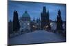 Charles Bridge, Prague, UNESCO World Heritage Site, Czech Republic, Europe-Ben Pipe-Mounted Photographic Print