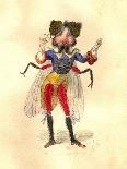 Bat 1873 'Missing Links' Parade Costume Design-Charles Briton-Giclee Print