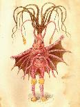 Sea Nettle 1873 'Missing Links' Parade Costume Design-Charles Briton-Framed Giclee Print