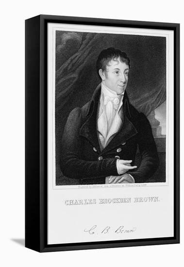 Charles Brockden Brown-John B. Forrest-Framed Premier Image Canvas