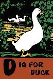 D is for Duck-Charles Buckles Falls-Art Print