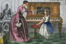 Playing the Piano Once More-Charles Butler-Art Print