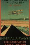 Imperial Airways, 1926-Charles C. Dickson-Mounted Giclee Print