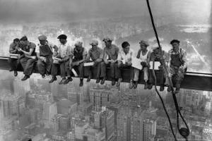 Lunch Atop a Skyscraper, c.1932 by Charles C^ Ebbets
