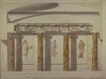 Design for the Large Cabinet in the Pavlovsk Palace, Early 1780S-Charles Cameron-Giclee Print