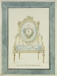 Design for the Large Cabinet in the Pavlovsk Palace, Early 1780S-Charles Cameron-Framed Giclee Print