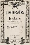 Title Page of Score for Danse Macabre, Opus 40, 1874, Tone Poem for Orchestra-Charles Camille Saint-Saens-Giclee Print