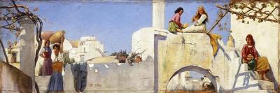 A Scene in Capri-Charles Caryl Coleman-Giclee Print