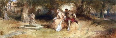 Whisperings of St. Valentine, 1876, UK-Charles Cattermole-Giclee Print