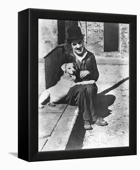 Charles Chaplin-null-Framed Stretched Canvas