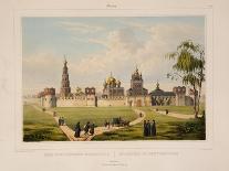 View of the Novodevichy Convent in Moscow, 1840S-Charles-Claude Bachelier-Framed Giclee Print