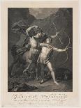 The Education of Achilles by the Centaur Chiron-Charles-Clément Bervic-Laminated Giclee Print