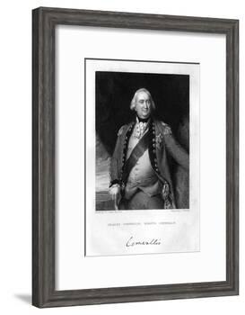 Charles Cornwallis (1738-180), 1st Marquess Cornwallis, 1839-S Freeman-Framed Giclee Print