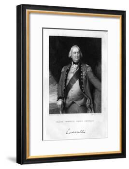 Charles Cornwallis (1738-180), 1st Marquess Cornwallis, 1839-S Freeman-Framed Giclee Print