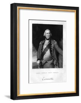 Charles Cornwallis (1738-180), 1st Marquess Cornwallis, 1839-S Freeman-Framed Giclee Print