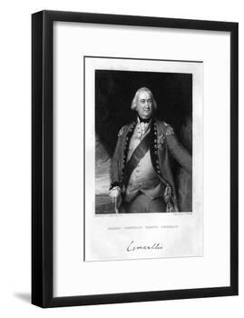 Charles Cornwallis (1738-180), 1st Marquess Cornwallis, 1839-S Freeman-Framed Giclee Print