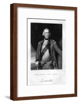 Charles Cornwallis (1738-180), 1st Marquess Cornwallis, 1839-S Freeman-Framed Giclee Print